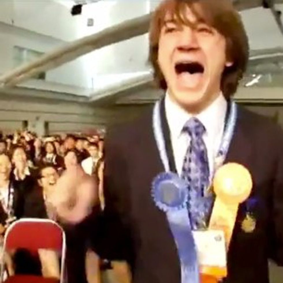 I'm Pretty Sure This Video Of A Kid Freaking Out Is Going To Save Me From Dying Of Cancer