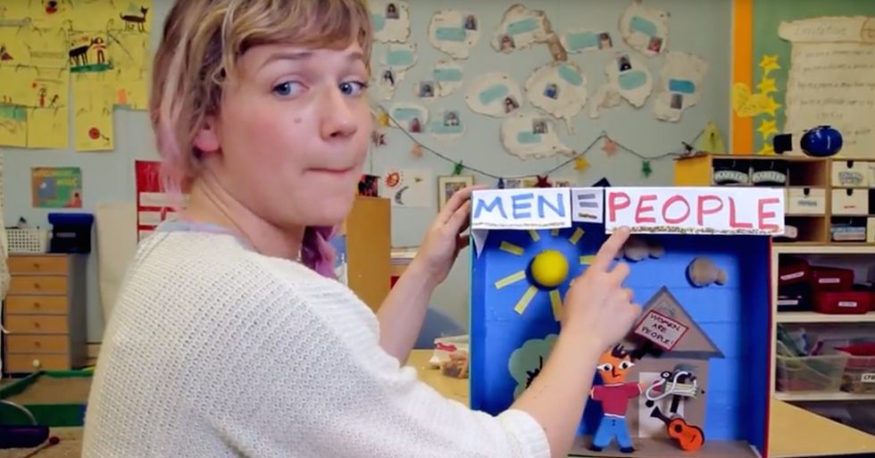 A feminist songwriter explained equality in a way 'even our president can understand.'