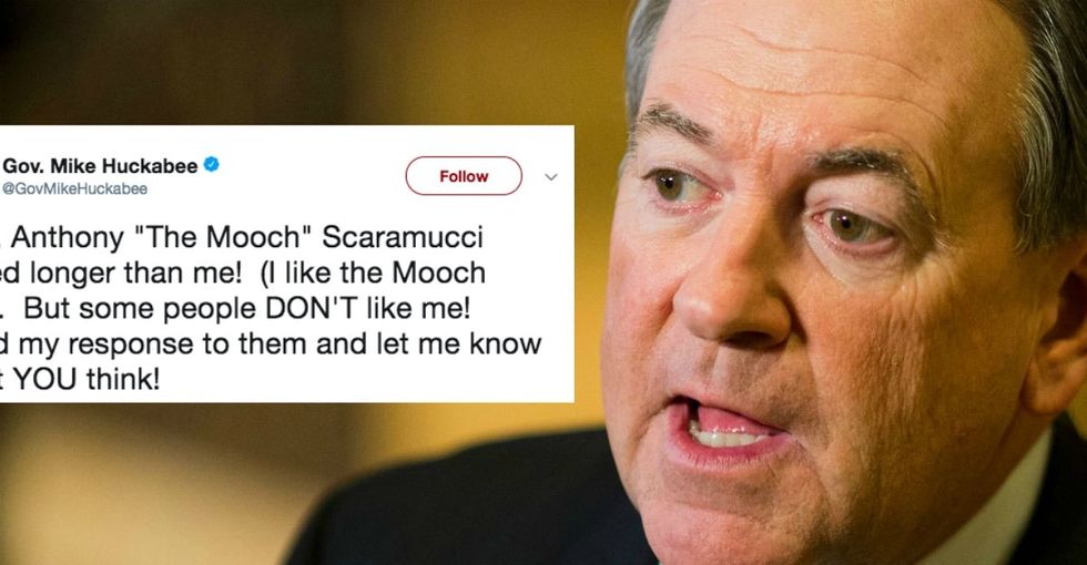 Mike Huckabee joined a country music board. He lasted one day.