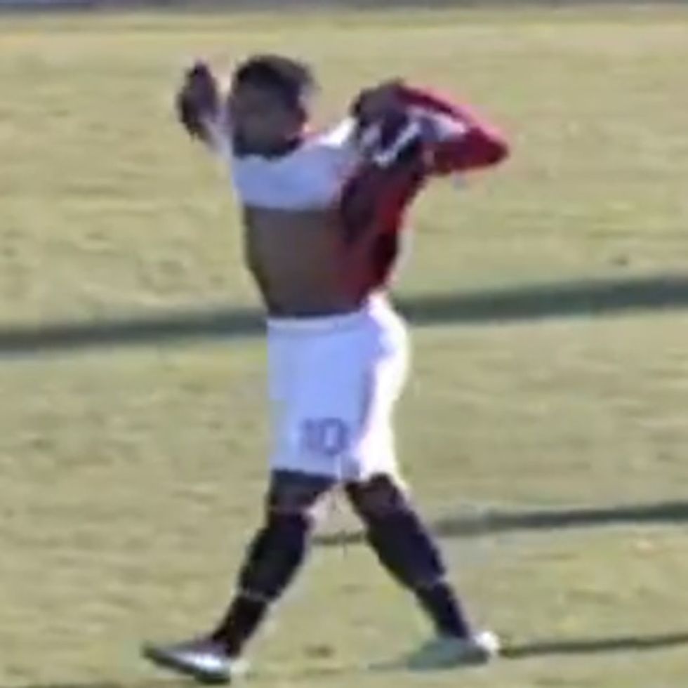 Racist Chanting At A Professional Soccer Player Causes Something Awesome To Happen