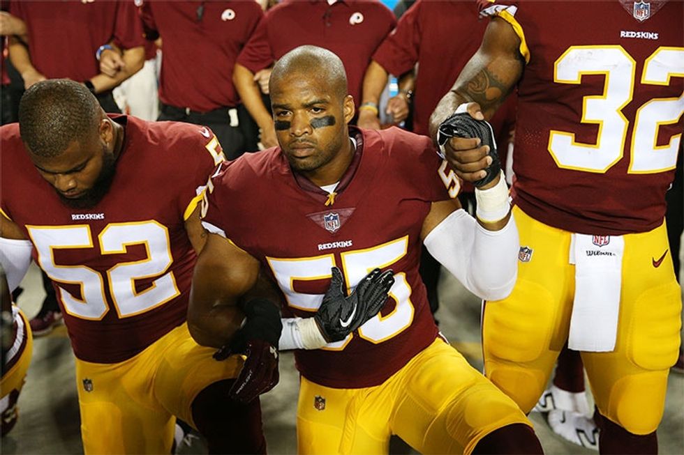 Our own history shows why the NFL's new anthem policy is incredibly unpatriotic.