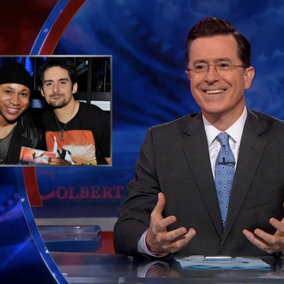 Stephen Colbert Wins Late Night Television With His Hilarious Critique Of Brad Paisley's Racist Song