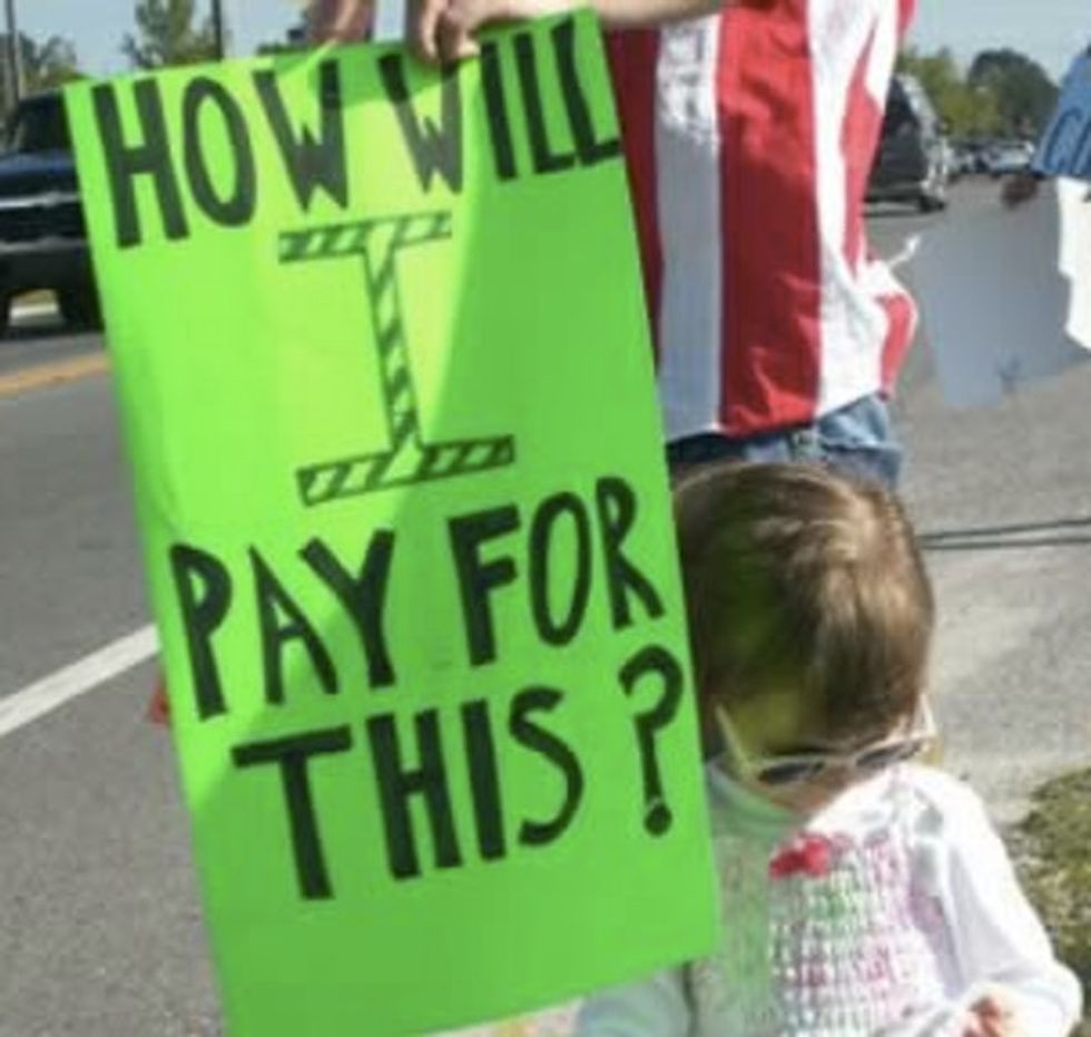 ADORABLE: Baby's First Protest