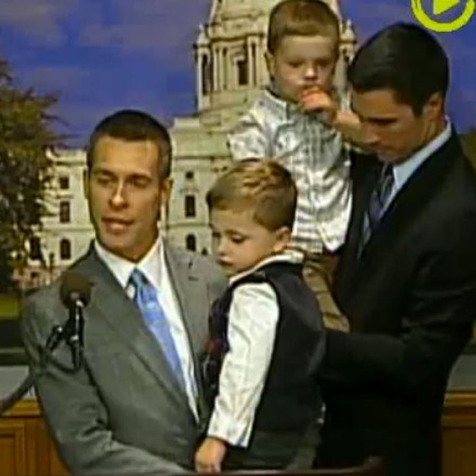 These Gay Dads Wanted To Give A Speech On Marriage Equality, And What They Got Instead Was Hilarious