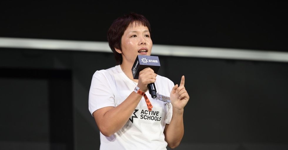 The incredible reason this inspiring teacher started collecting tires for her students.