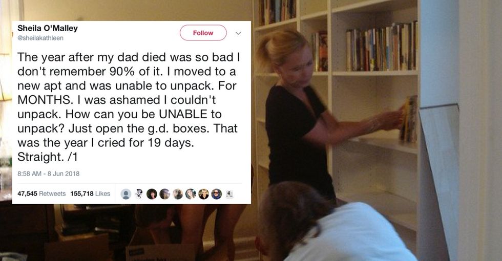 She was too depressed to do the simplest chore. Then her friends showed up in a big way.