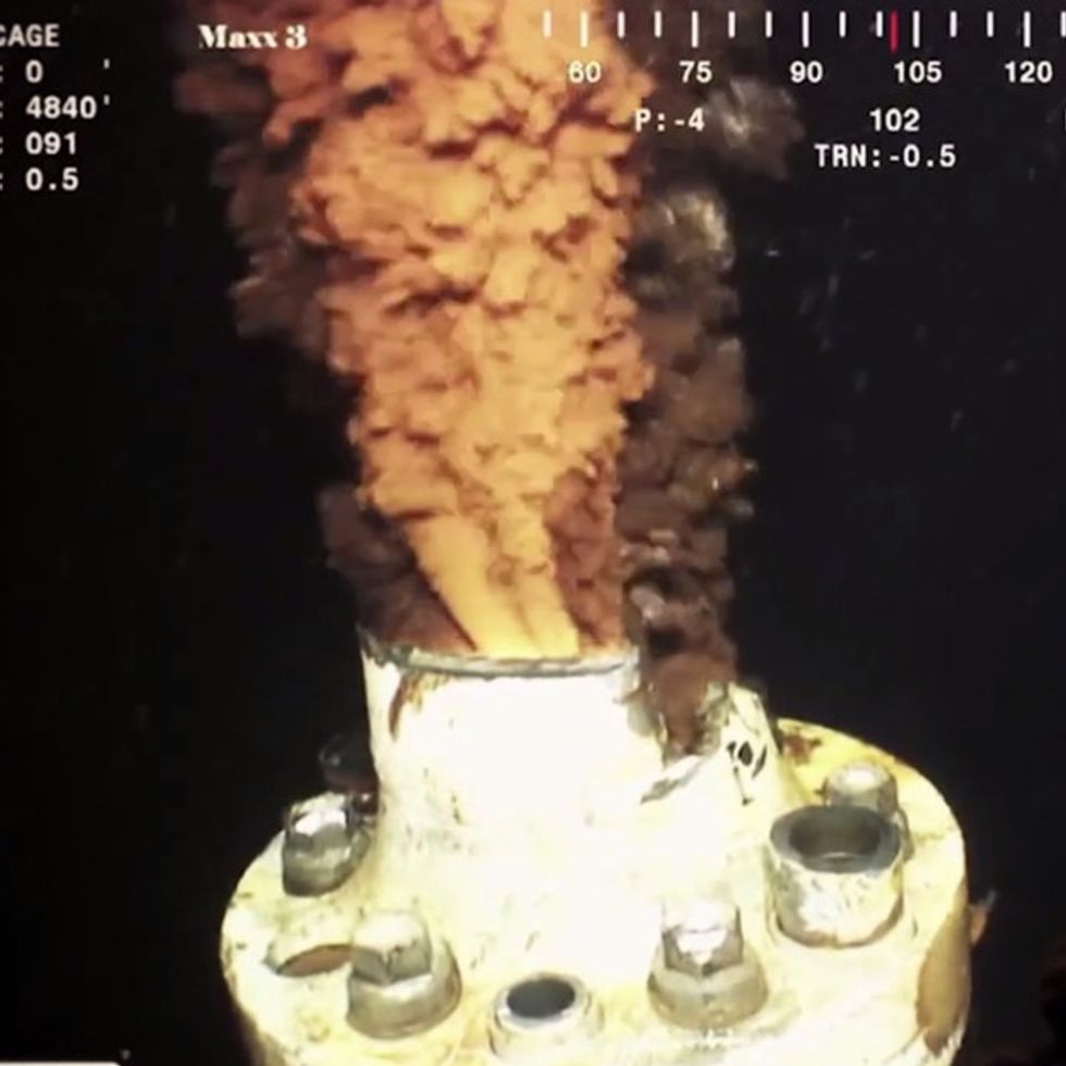 BP Didn't Actually Clean Up The Oil It Spilled. It Just Covered It Up For A Few Years.