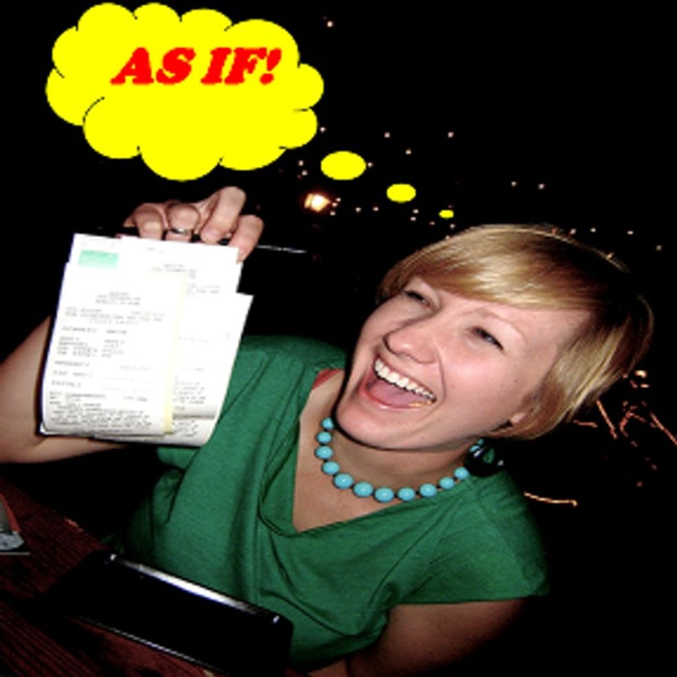 You Wouldn't Eat A Bunch Of Food And Not Pay The Bill … Well, Would You?