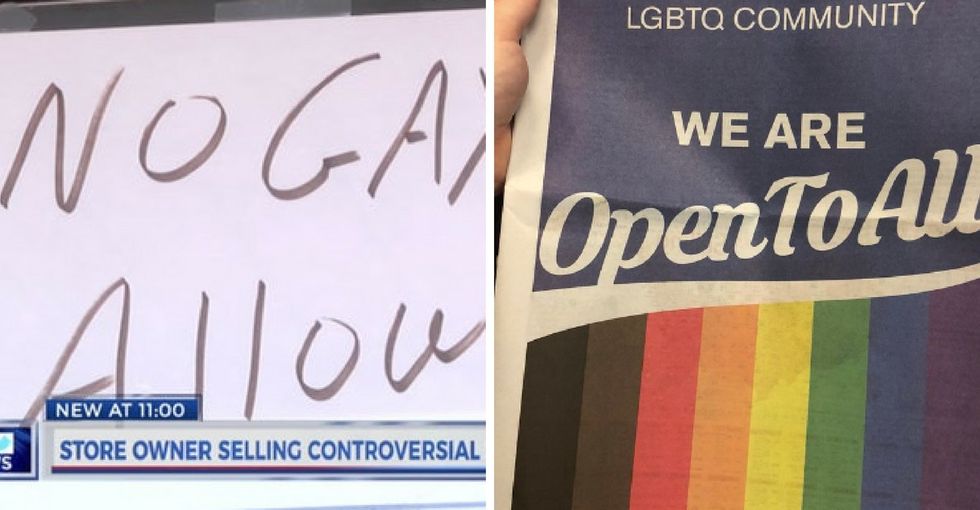 Check out this cool new ad that businesses can use to show their support for LGBTQ patrons.
