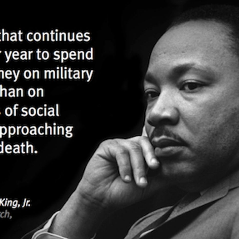Martin Luther King Jr. Predicted And Tried To Stop The Military-Industrial Complex