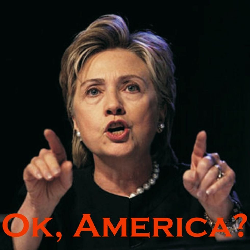 Hillary Breaks Down Gay Marriage So People With Extra-Thick Heads Can Understand