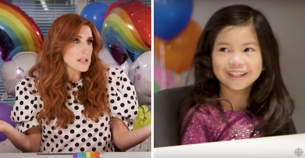She had a candid chat with kids about LGBTQ Pride. It was hilariously heartfelt.
