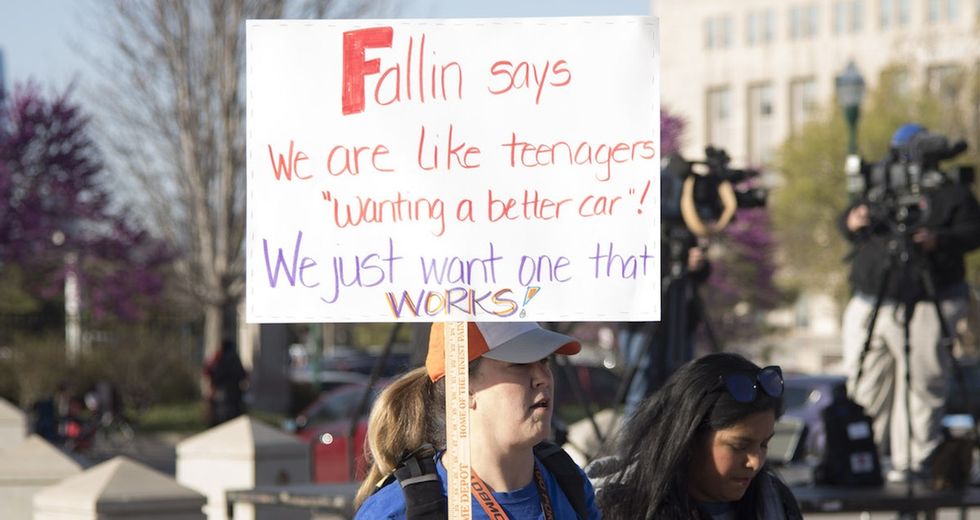 Oklahoma's governor compared teachers to bratty teens. We should stand with them.