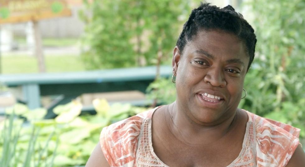 A hurricane forced her to get creative to feed her kids. Now she's feeding her neighbors.