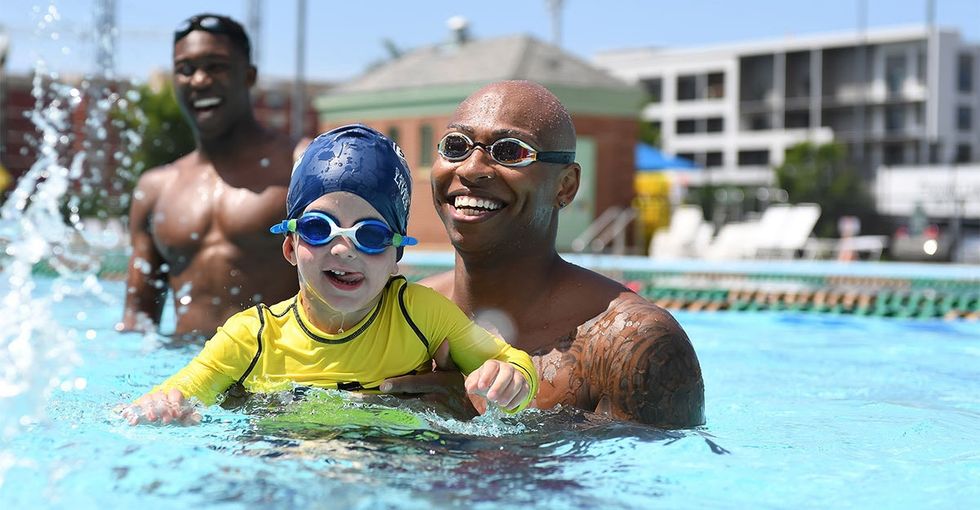 Drowning is a top cause of death for kids. This Olympian wants to change that.