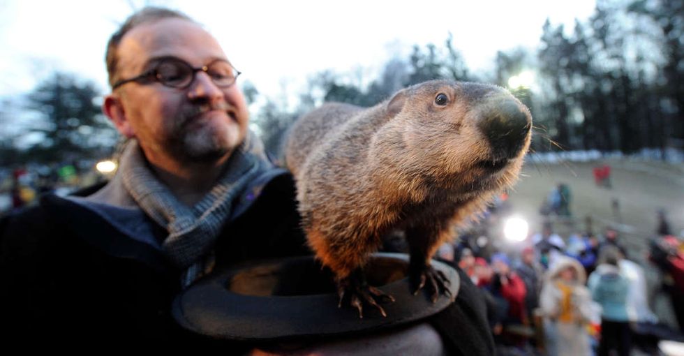 If you look at years of Groundhog Day data, a scary trend emerges.