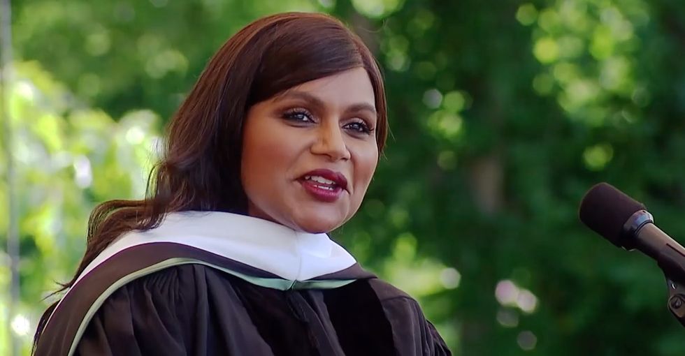 9 great pieces of advice from Mindy Kaling's hilarious Dartmouth commencement speech.