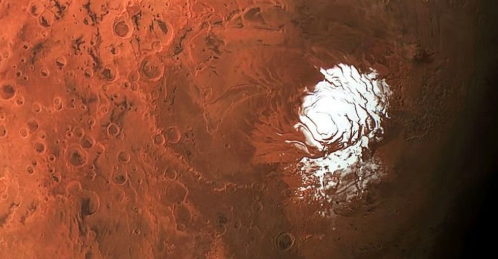 There's a big, salty lake on Mars! Yeah, that's huge. Here's what we know.