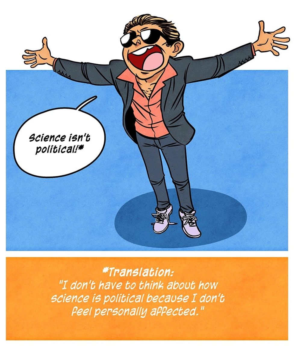 This comic perfectly shows what's happening to science under the Trump administration.
