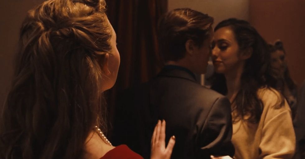 It looks like a love triangle at first. Then comes the twist — and it's adorable.