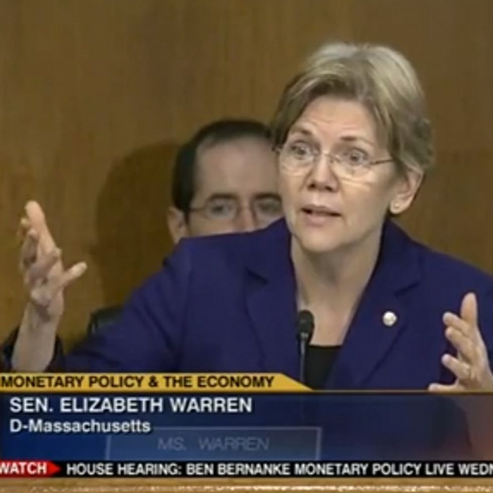 Elizabeth Warren continues to be the senator we all hoped she would be.