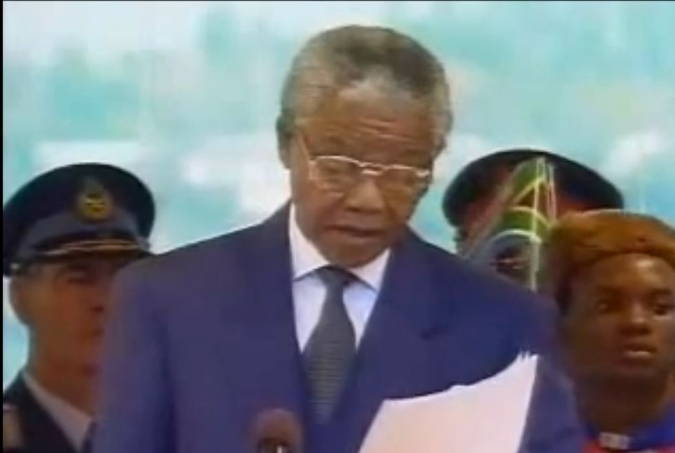 On May 10, 1994, Nelson Mandela Silenced The World With These Inspiring Words
