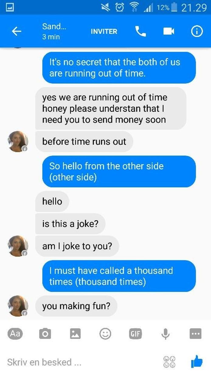 This Guy Hilariously Used Adele Lyrics To Shut Down A Facebook Scammer Upworthy This Guy Hilariously Used Adele Lyrics To Shut Down A Facebook Scammer Upworthy