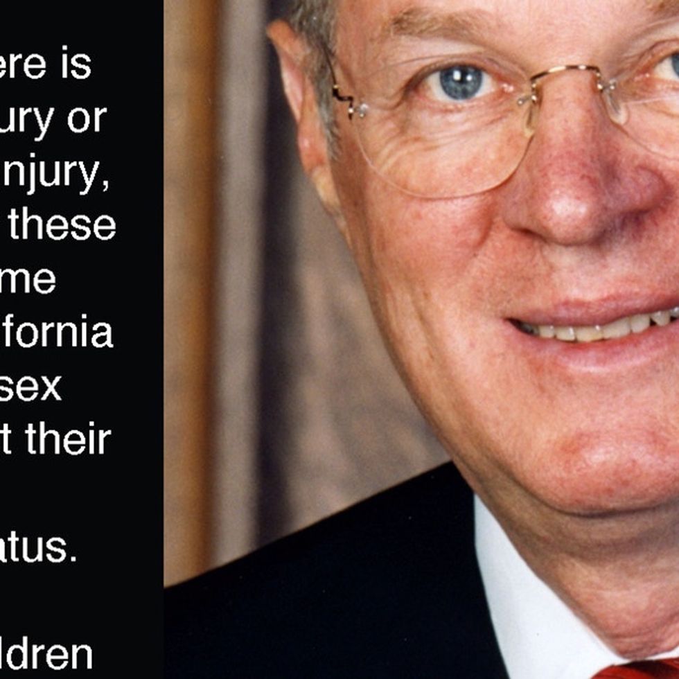 This Supreme Court Justice Just Asked A Rhetorical Question That Might Tear Down Prop 8