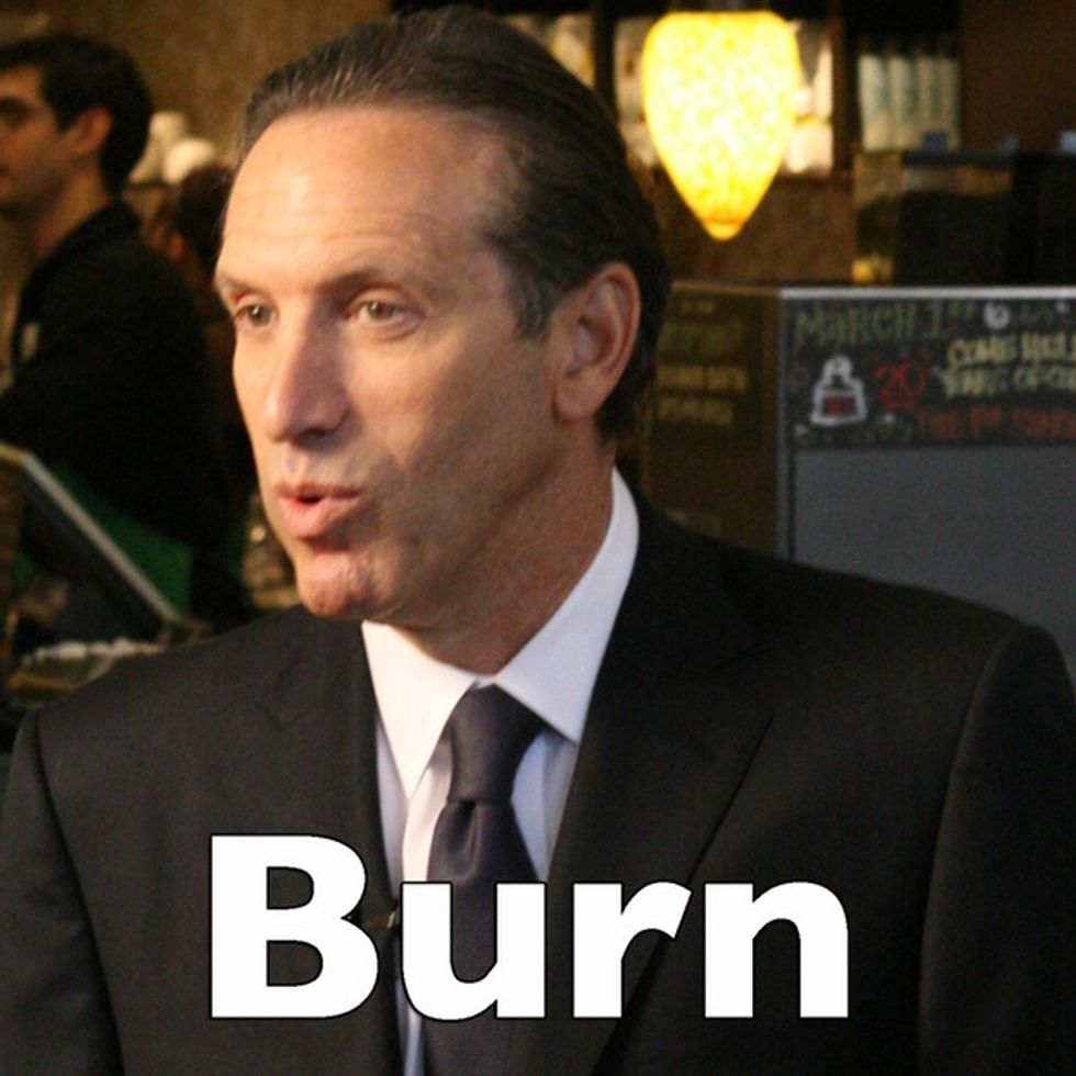 Starbucks CEO Serves A Grande Cup Of 'Shut The Hell Up' To Anti-Gay-Marriage Activists