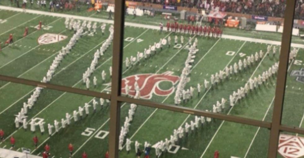 After UW's marching band bus crashed their rivals responded with a moving tribute.