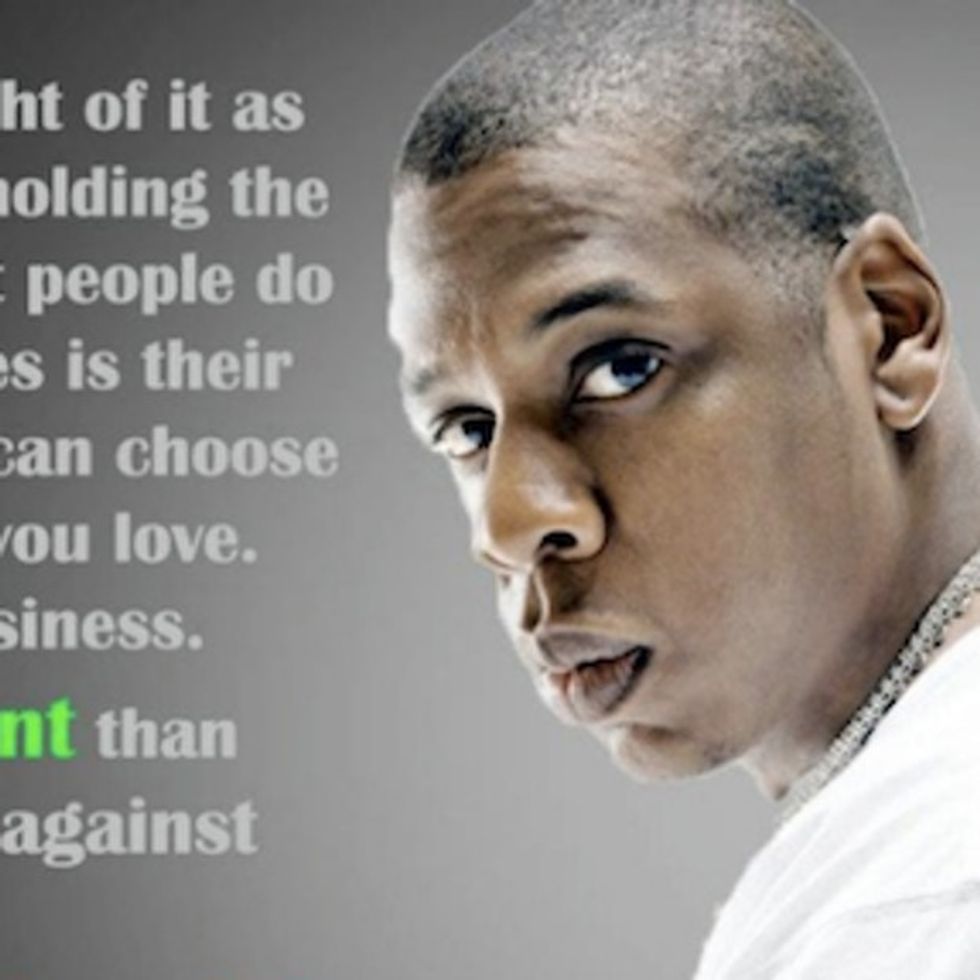 Jay-Z's Stunningly Down-To-Earth Take On Gay Marriage