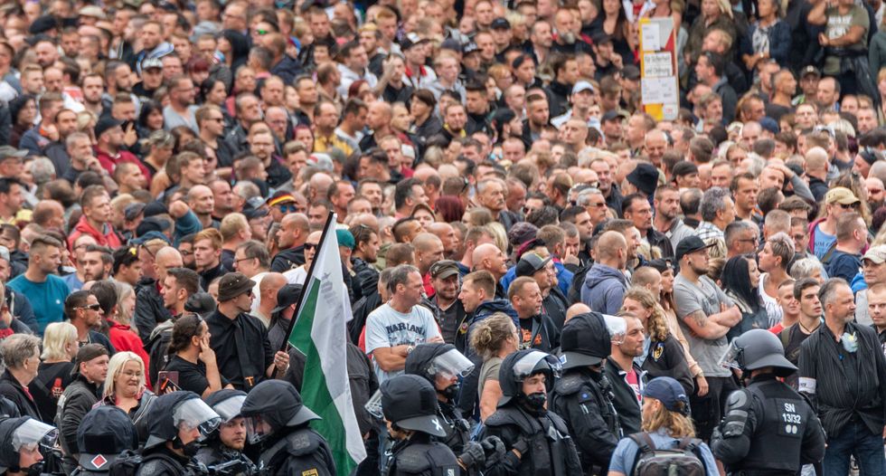 A group of clever German artists tricked some clueless neo-Nazis into outing themselves.