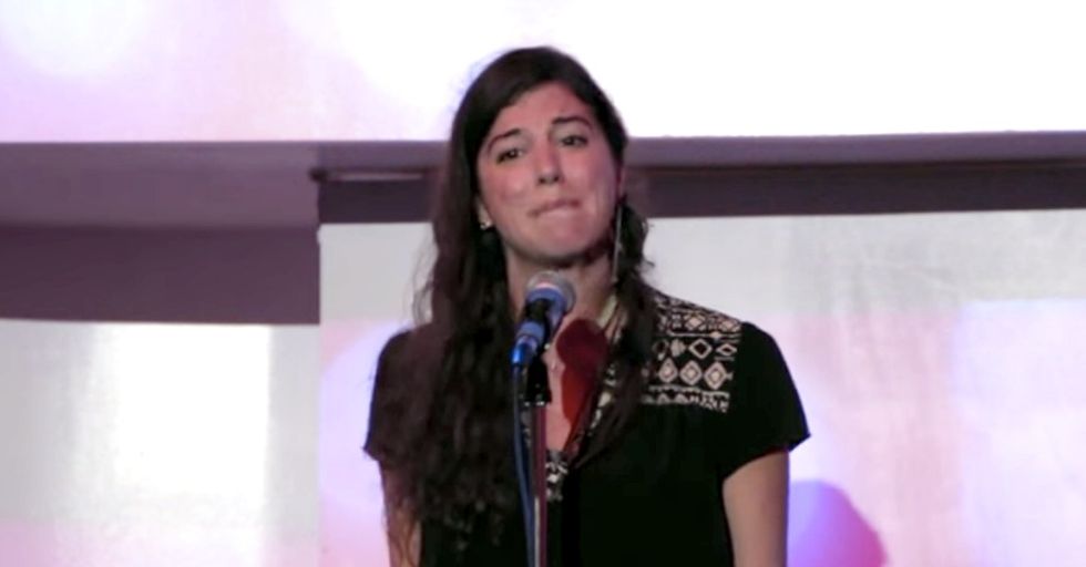 Her mother doesn't get why she's depressed. So she explains the best way she knows how.