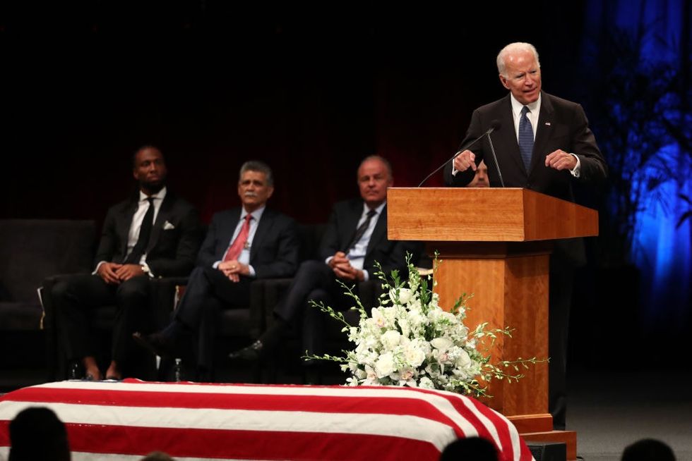 Joe Biden’s heartwarming eulogy of John McCain shows us politics at its best.
