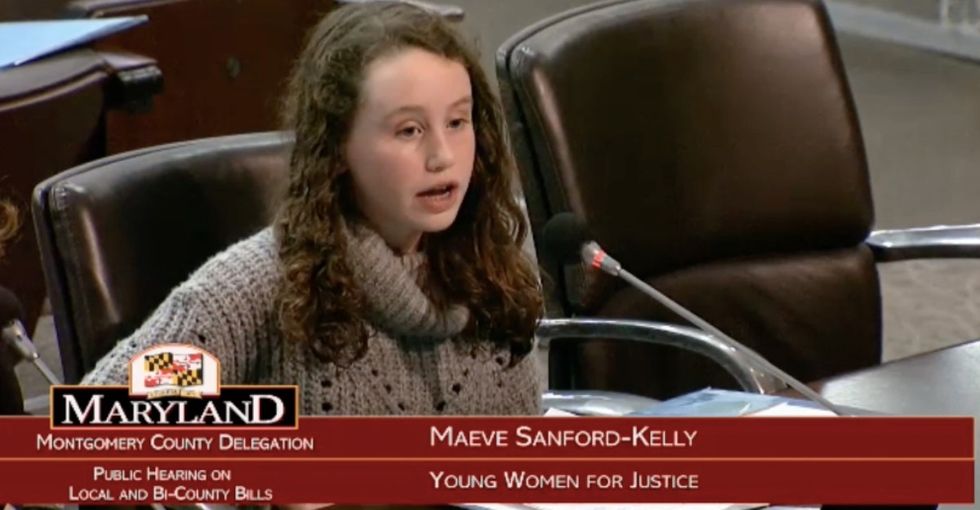 Only 10 states require consent lessons in sex ed. A 12-year-old girl made it happen in Maryland.