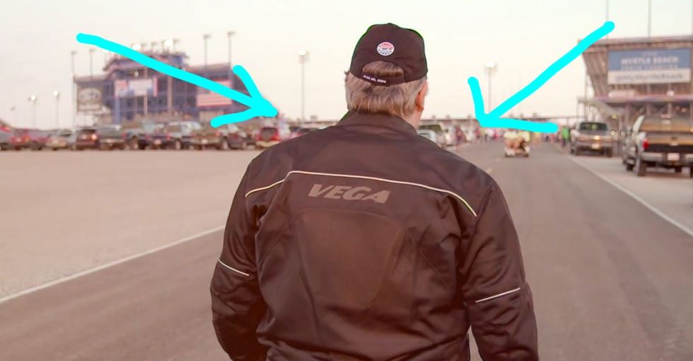 Watch A Corrupt Human Being In A Jumpsuit Walk In Slow-Mo. You Will Both Hate And Love Him. Promise.