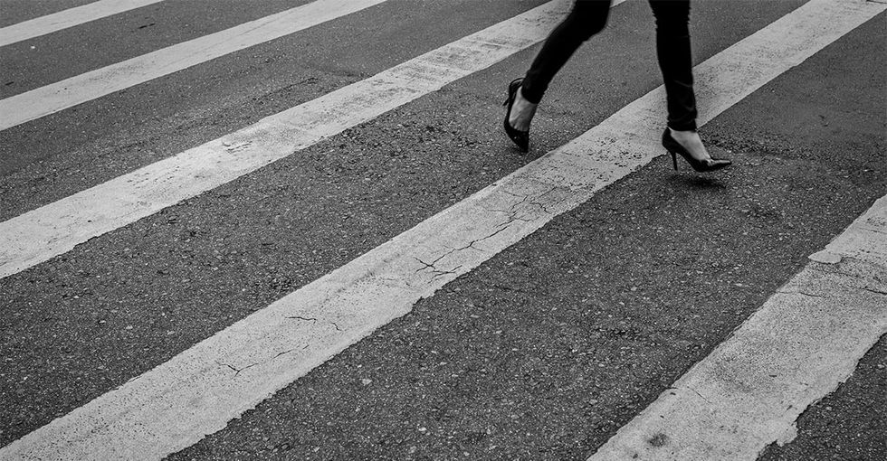If You Saw This At A Crosswalk, You'd Probably Not Want To Cross. Point Made.