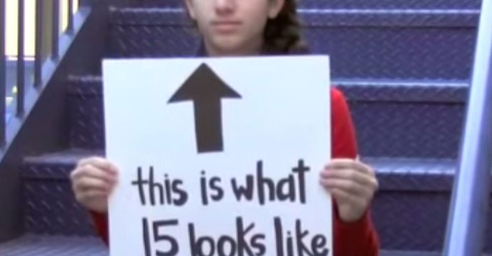 They show what's wrong with the way the world treats girls without even saying a word.
