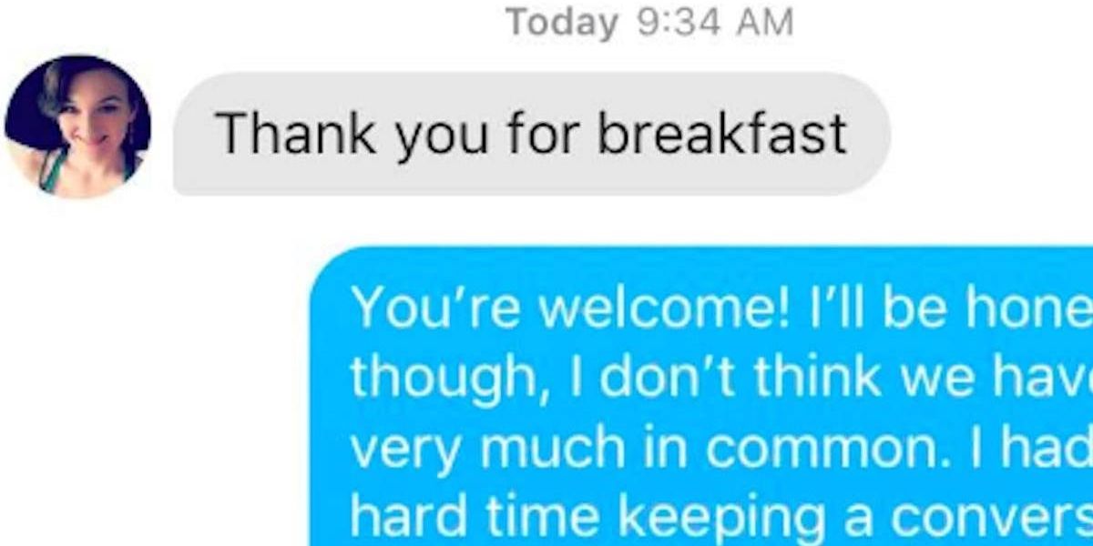 Guy's brutally honest breakup text goes viral as a reminder that