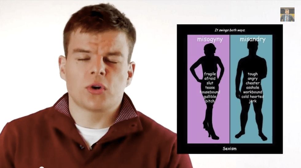 Listen to 1 man explain why he has a hard time being a feminist.