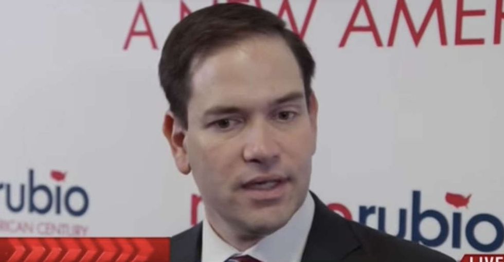 Marco Rubio's emotional tirade against Donald Trump is required viewing for every voter.