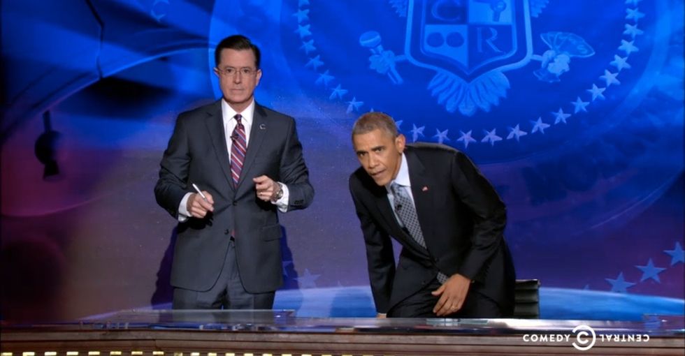 Colbert Just Lost Control Of His Show, And You'll Wanna Watch His Fill-In