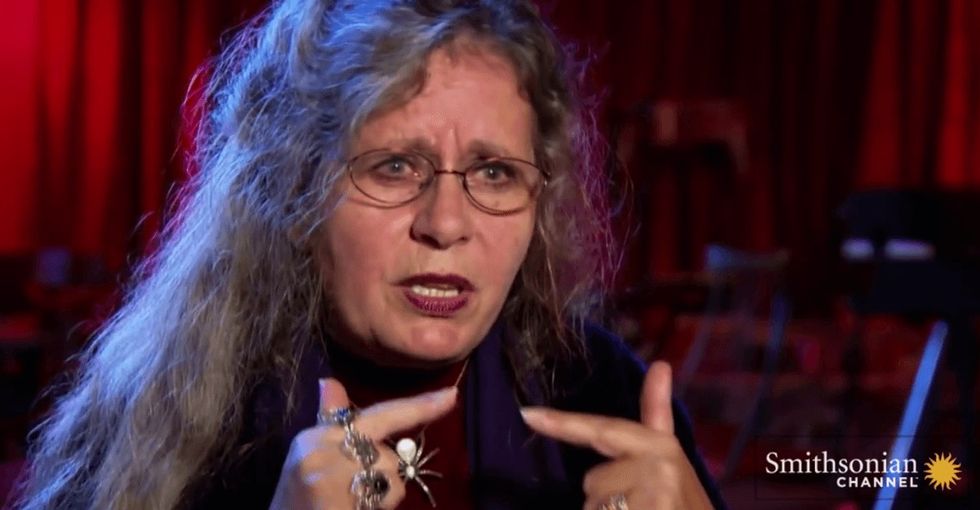 She dressed up like a psychic and told them what they wanted to hear. Guess what they believed?