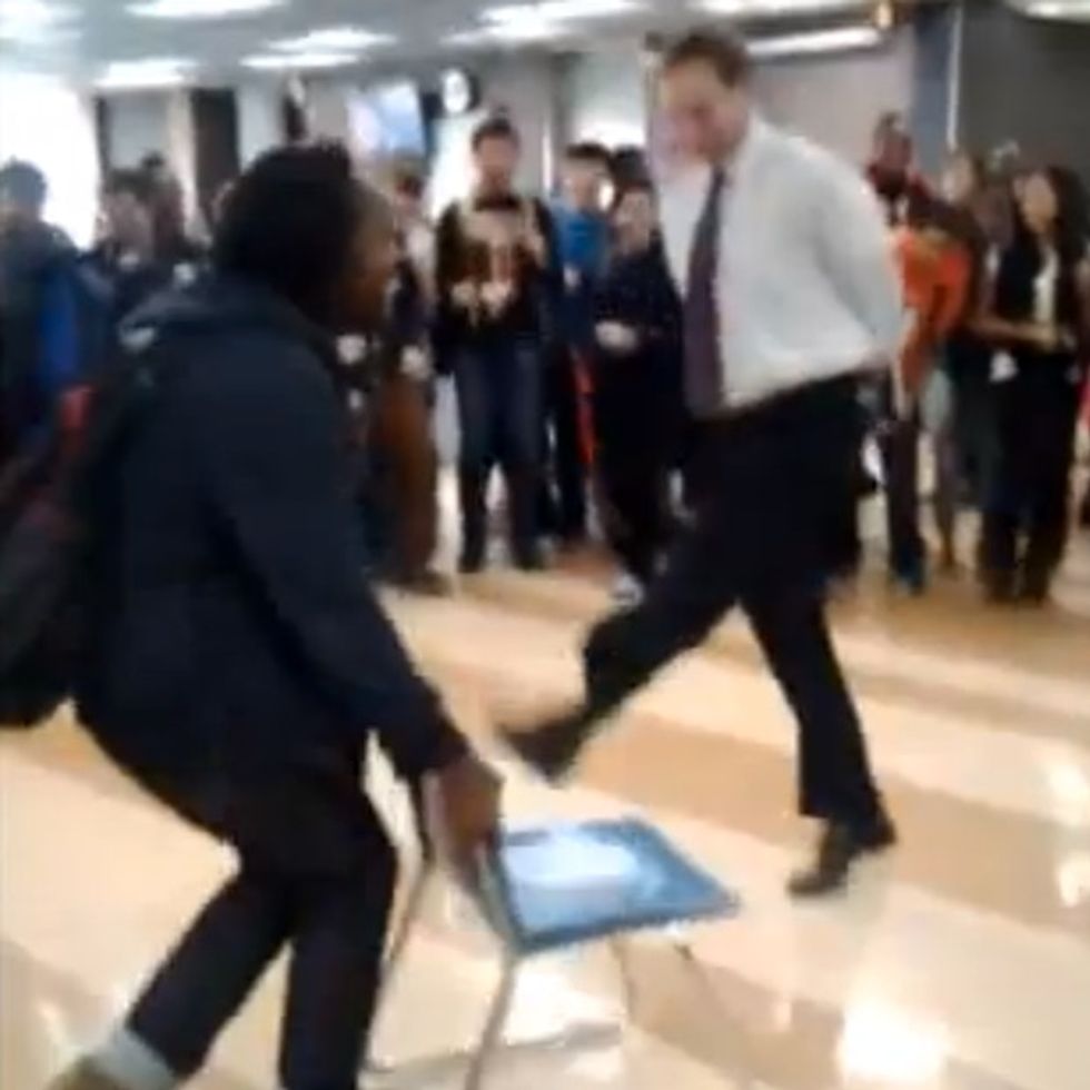Every Teacher Should Take Down An Unruly Student This Way