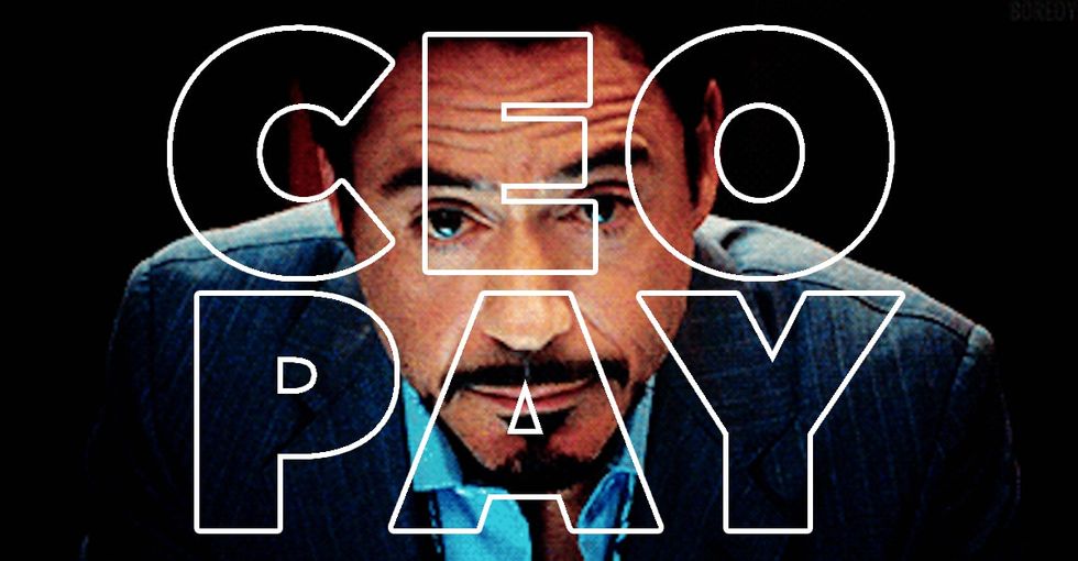 There's no easy way to talk about CEO pay. But Tony Stark GIFs are a good start.