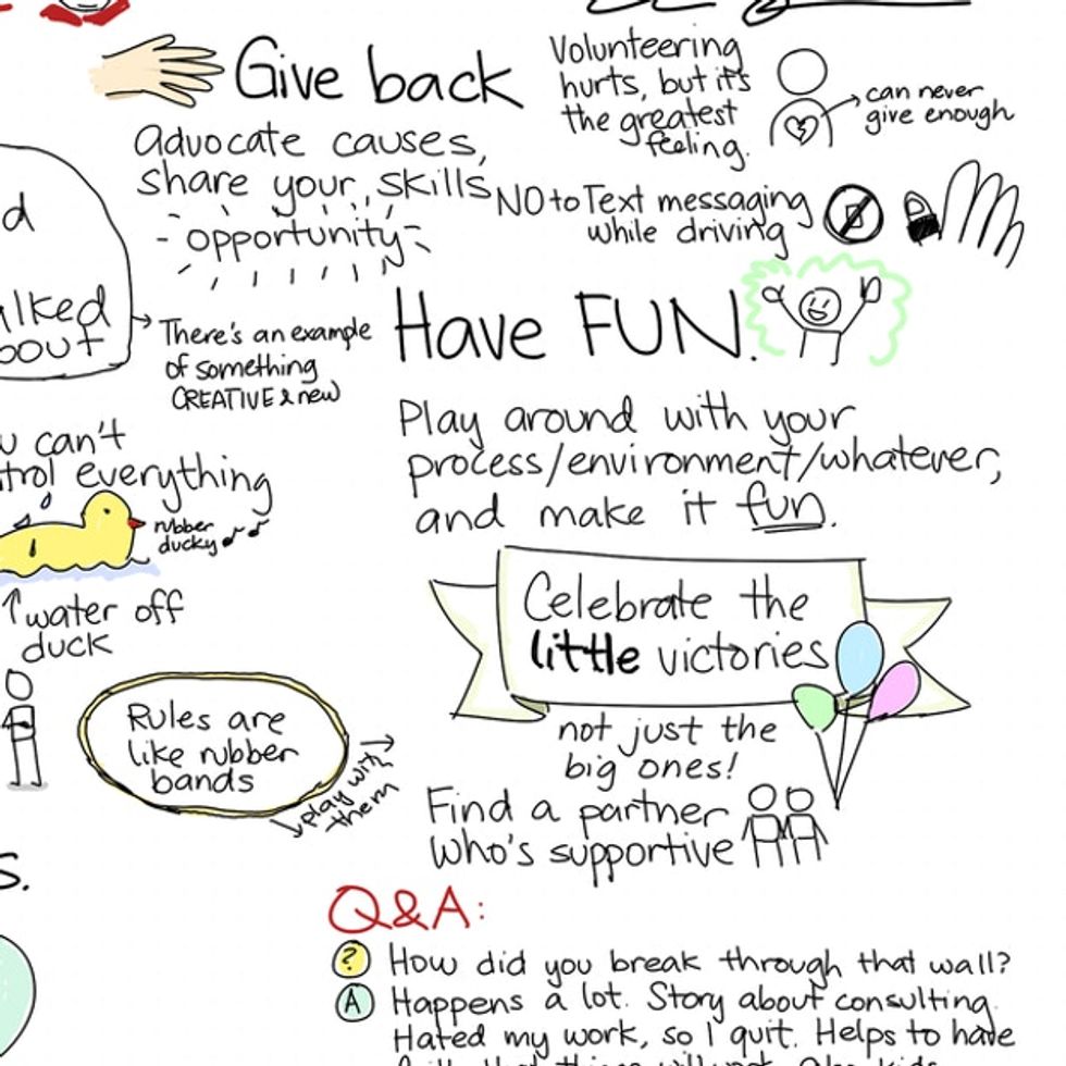 It Might Look Like A Bunch Of Scribbles, But It’s Actually Packed With Buckets Of Wisdom