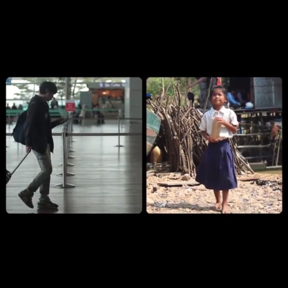 Split-Screen Look At Growing Up Rich Vs. Growing Up Poor