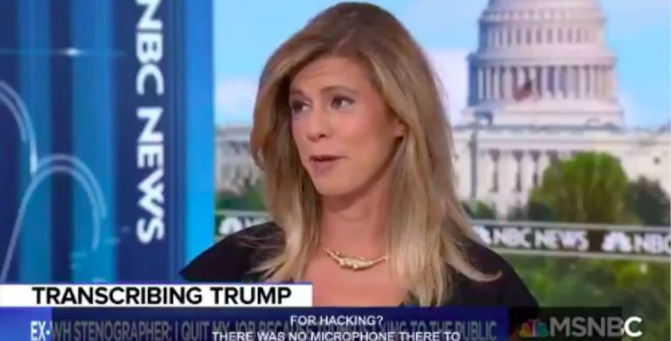 She was a White House stenographer for 5 years. Working with Trump made her quit.