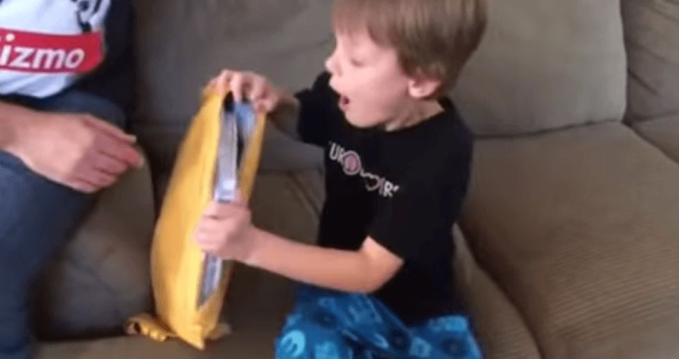 George Lucas changed the rules of the Star Wars universe to make this boy unbelievably happy.