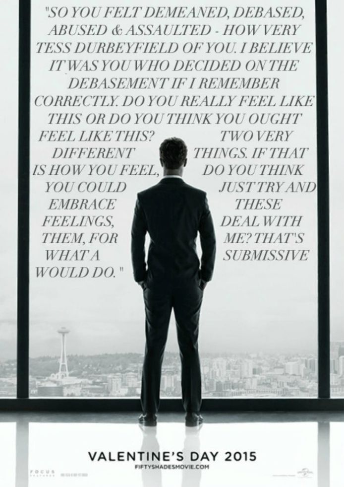 6 Real Quotes From Fifty Shades That Could Make You Rethink How You Feel About It Upworthy